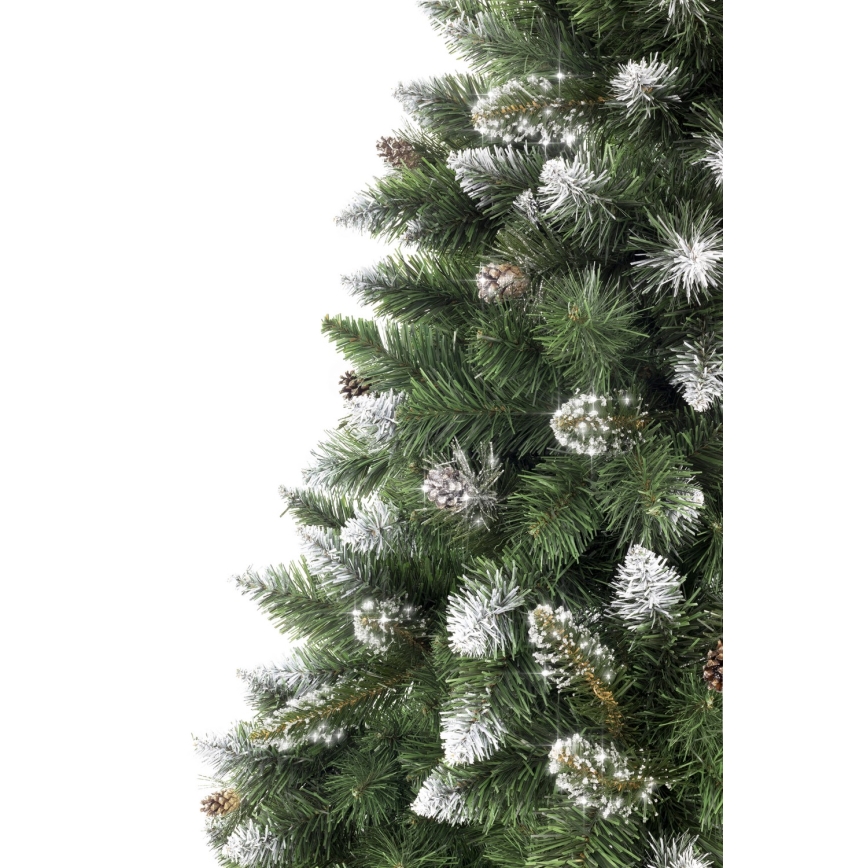 Karácsonyfa CRISTAL SILVER 180 cm fenyő