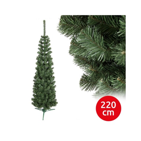 Karácsonyfa SLIM 220 cm fenyőfa