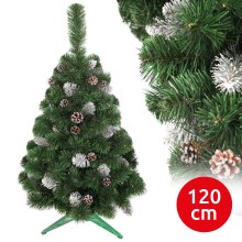 Karácsonyfa SNOW 120 cm borókafenyó