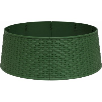 Karácsonyfa talpának takarója, átmérő 65 cm, zöld