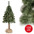 Karácsonyfa törzsével NATURAL 120 cm fenyő