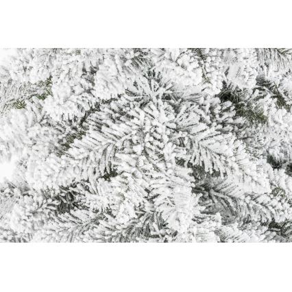 Karácsonyfa törzsével NATURAL WITH SNOW 150 cm lucfenyő