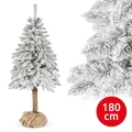 Karácsonyfa törzsével NATURAL WITH SNOW 180 cm lucfenyő