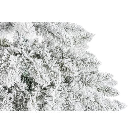 Karácsonyfa törzsével NATURAL WITH SNOW 180 cm lucfenyő