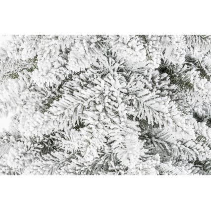 Karácsonyfa törzsével NATURAL WITH SNOW 180 cm lucfenyő