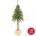 Karácsonyfa WOOD TRUNK - természetes törzs 140 cm lucfenyő