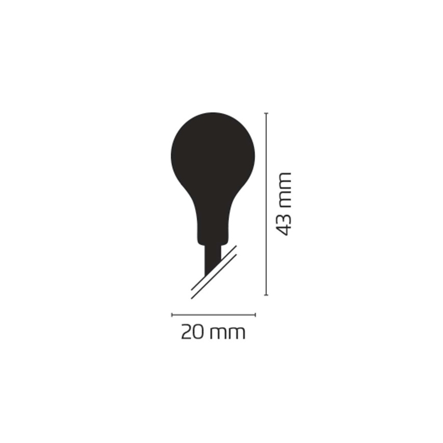 Emos ZY1101 - Karácsonyi dekoráció lánc szabadtéri IP44 4m 40xLED