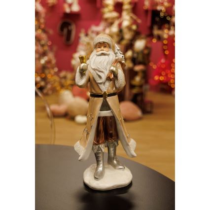 Karácsonyi dekoráció 39 cm Santa