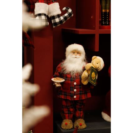 Karácsonyi dekoráció 46 cm Santa