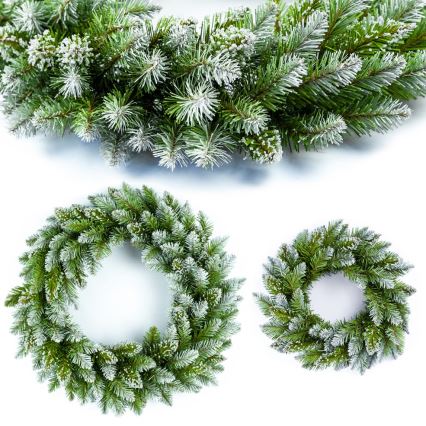 Karácsonyi koszorú, átmérő 54 cm