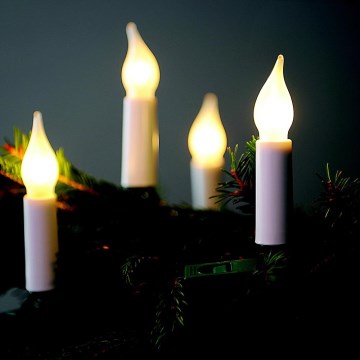 Karácsonyi lánc 10,5 m GLORIA 16xE10/230V fehér, Európában készült