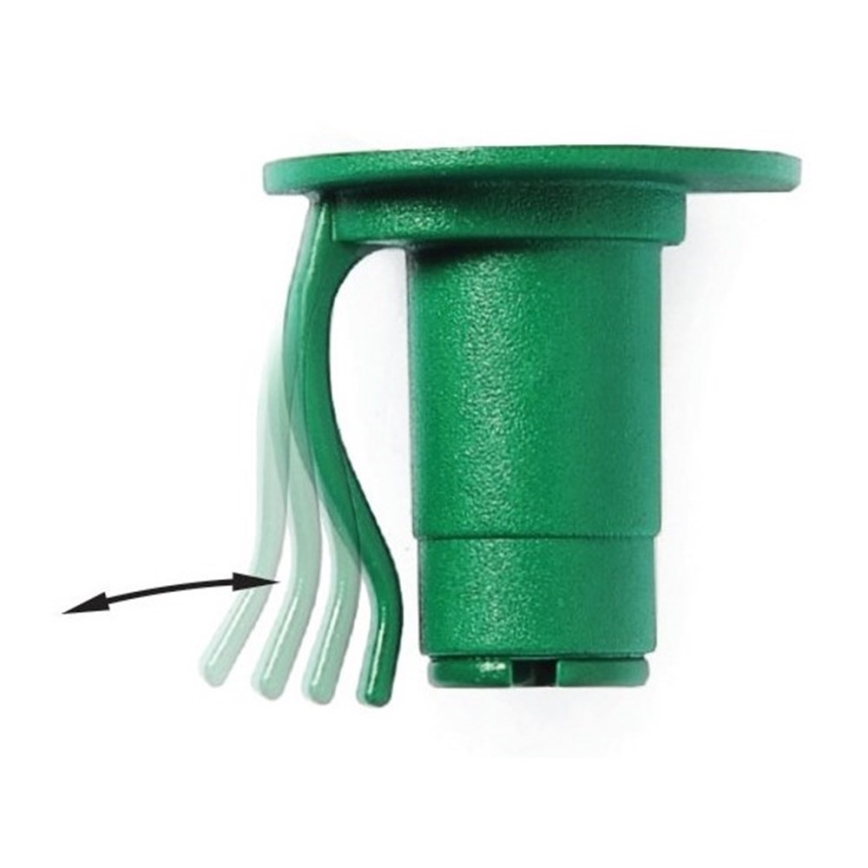 Karácsonyi lánc 7,7 m CONE 12xE10/230V  fehér, Európában készült