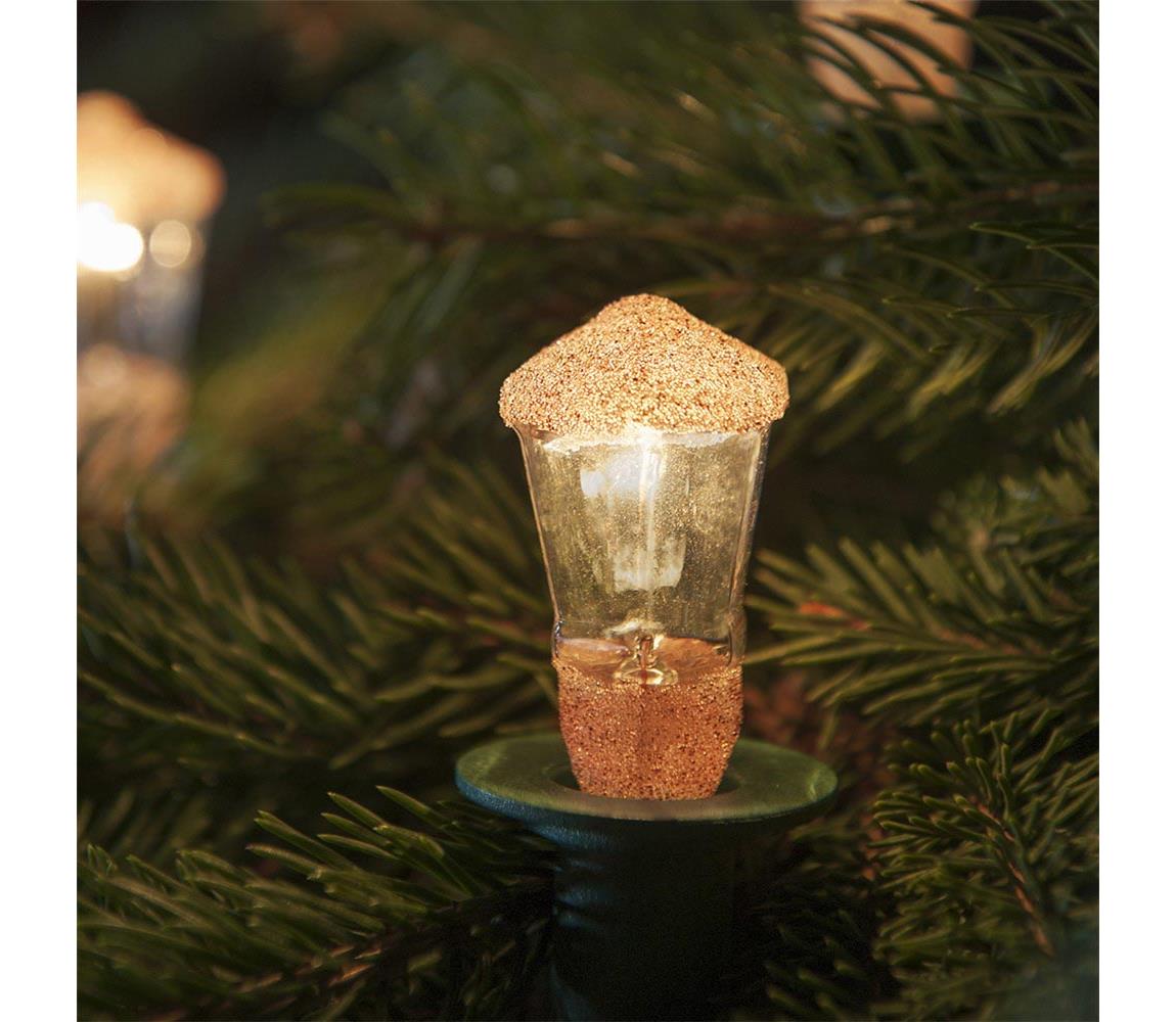 Karácsonyi lánc LANTERN 12xE10/10,7m meleg fehér 1621223