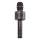 Karaoke mikrofon, 6W/5V, 1500 mAh, Bluetooth, fekete