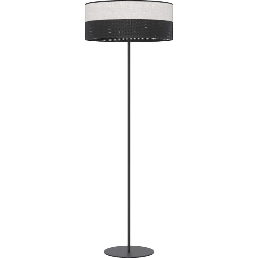 KARBON állólámpa 1xE27/15W/230V fekete/szürke