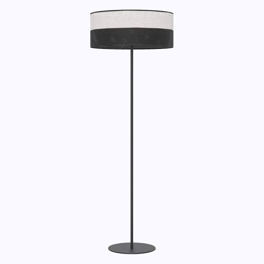 KARBON állólámpa 1xE27/15W/230V fekete/szürke