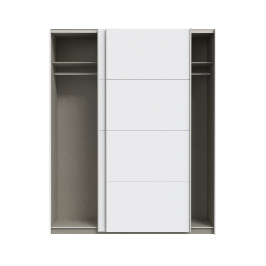 KARO gardróbszekrény 170x210 cm, fehér