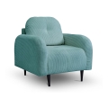 Kárpitozott fotel CLOUDY türkiz