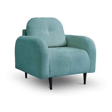 Kárpitozott fotel CLOUDY türkiz