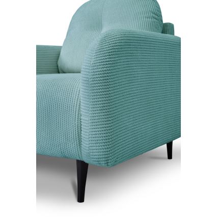 Kárpitozott fotel CLOUDY türkiz