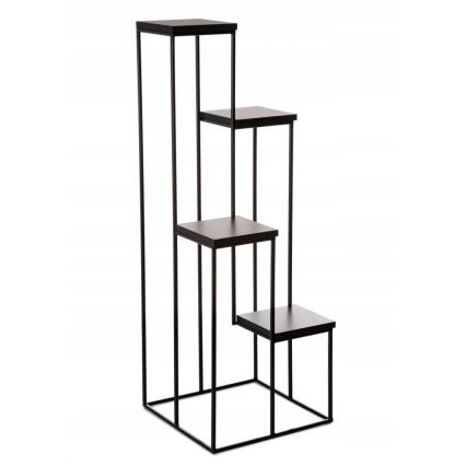 Virágállvány KASKADA 110x40 fekete