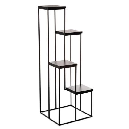 Virágállvány KASKADA 110x40 fekete