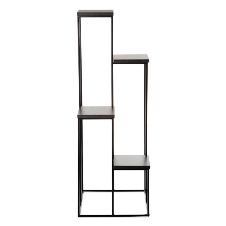 Virágállvány KASKADA 110x40 fekete