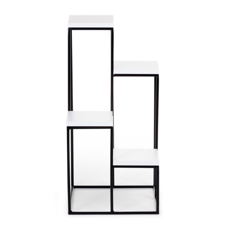 Virágállvány KASKADA 70x34 fekete/fehér