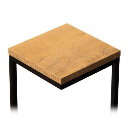 Virágállvány KASKADA 79x40 fekete/barna