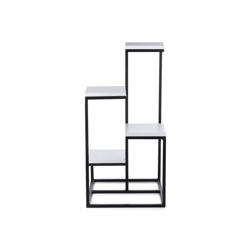 Virágállvány KASKADA 79x40 fekete/fehér