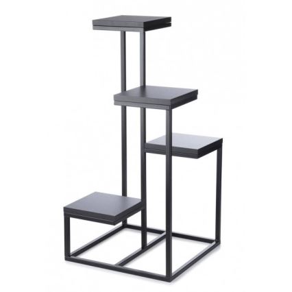 Virágállvány KASKADA 79x40 fekete