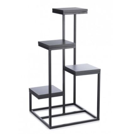 Virágállvány KASKADA 79x40 fekete