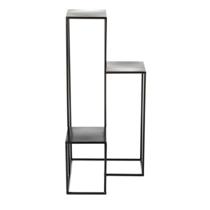 Virágállvány KASKADA 85x40 cm fekete