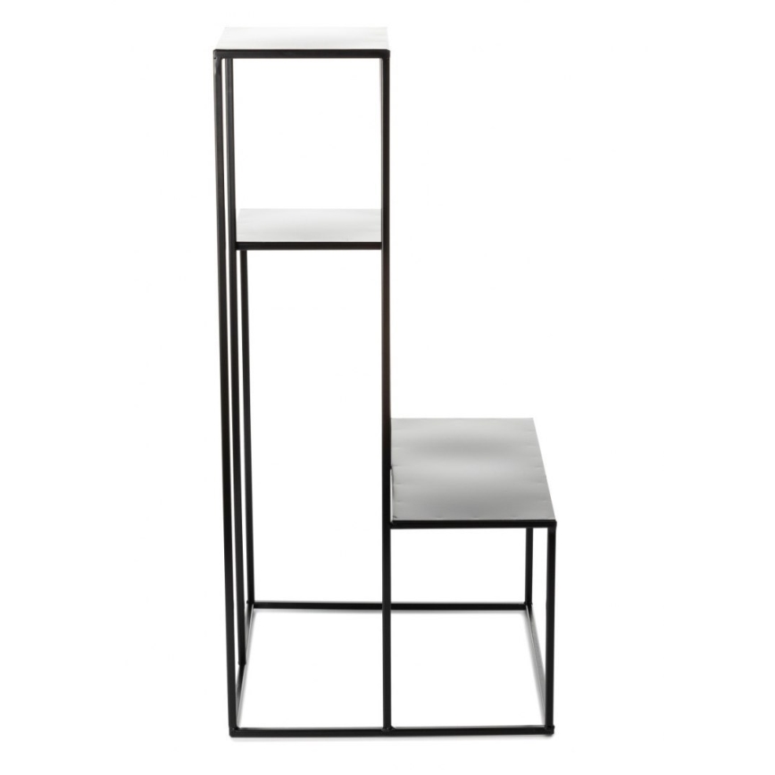 Virágállvány KASKADA 85x40 cm fekete