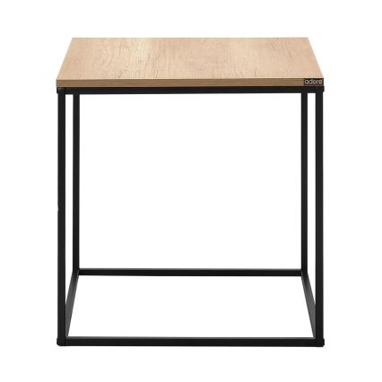 Kávésasztal 52x50 cm barna