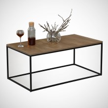 Kávésasztal COSCO 43x95 cm barna/fekete