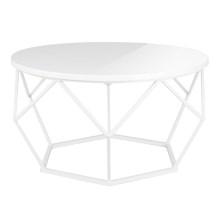 Kávésasztal DIAMOND 40x70 cm fehér