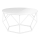 Kávésasztal DIAMOND 40x70 cm fehér