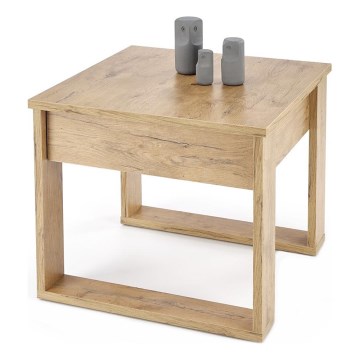 Kávésasztal fiókkal NEA 52x60 cm tölgy wotan