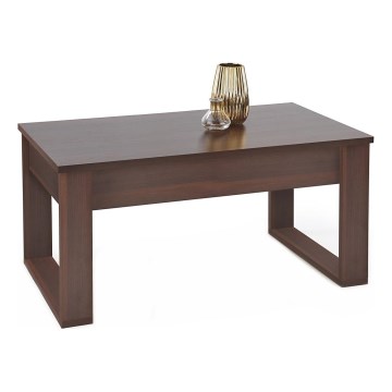 Kávésasztal fiókokkal NEA 52x110 cm barna