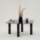 Kávésasztal KEI 40x80 cm barna/fekete