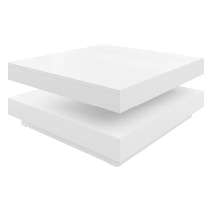 Kávésasztal NENANI 34x70 cm fehér