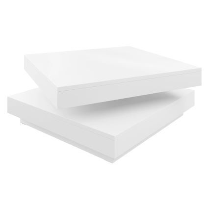 Kávésasztal NENANI 34x70 cm fehér