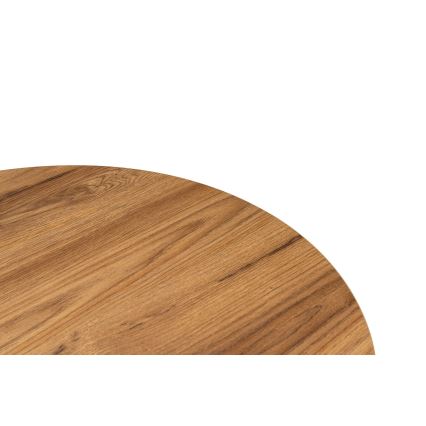 Kávésasztal OVAL 60x120 cm barna