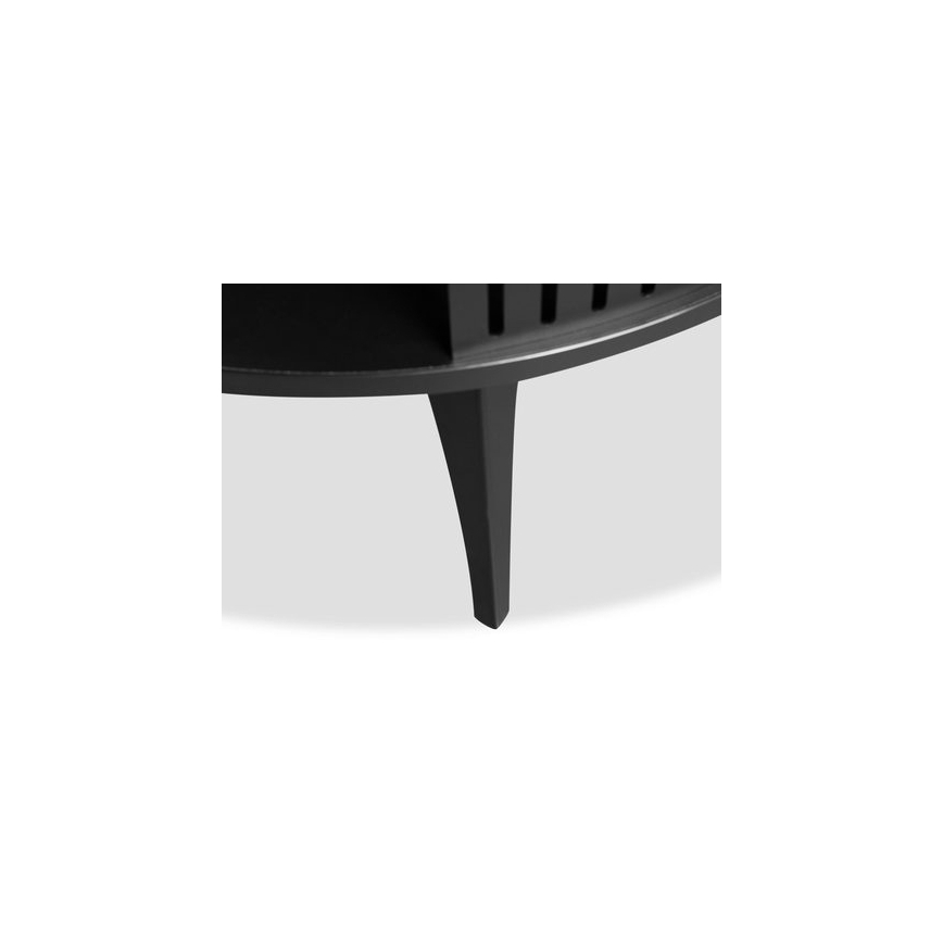 Kávésasztal ROENNI 44x75 cm fekete/fehér