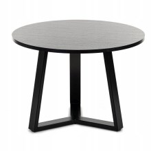 Kávésasztal TRILEG 48x70 cm fekete