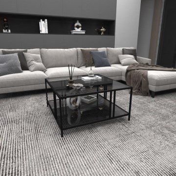 Kávésasztal URANUS 40x80 cm fekete