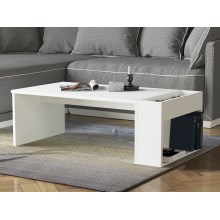Kávésasztal VIEW 34x95 cm fehér