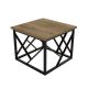 Kávésasztal WODA 42x53 cm barna/fekete