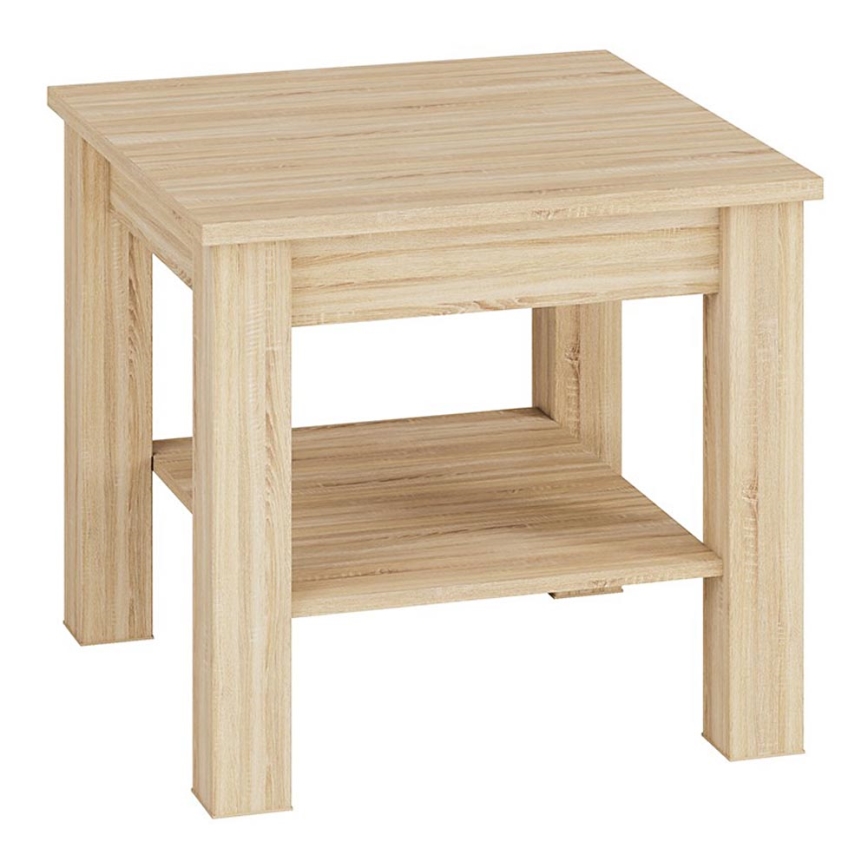 Kávézóasztal ARNIKA 57x65 cm sonoma tölgy